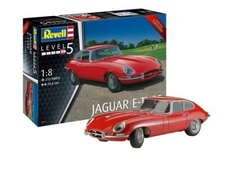 Model plastikowy Samochód Jaguar E Type 1/8 Revell