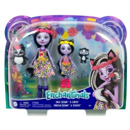 Lalki Enchantimals Sage i Sabella Skunk Lalki siostry Mattel