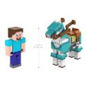 Figurka Minecraft Steve i koń Mattel