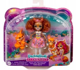 Lalka Enchantimals Rodzina liski Mattel