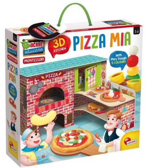 Lisciani: Montessori - Pizza Mia 2D + Plastelina