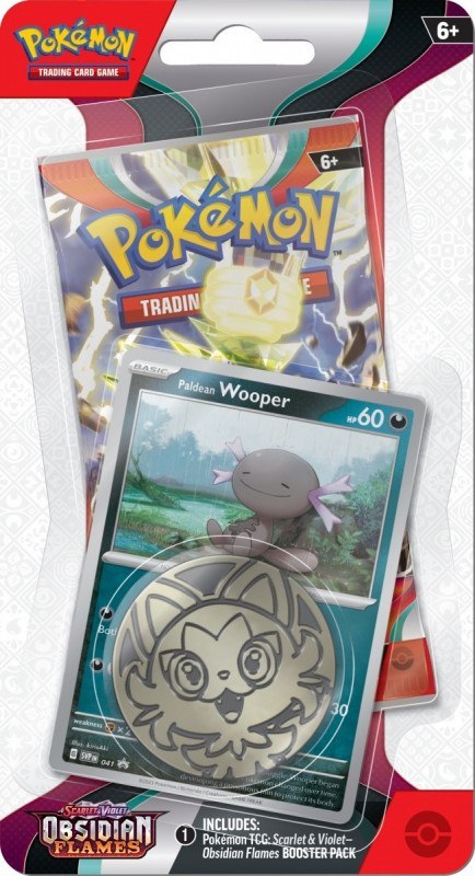 Karty Scarlet & Violet - Obsidian Flames - Wooper Pokemon TCG