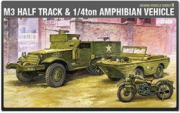 M3 Half Track an d 1/4 Ton Amphibian Vehicle Academy