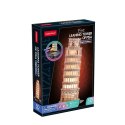 Puzzle 3D LED Krzywa wieża w Pizie (wersja nocna) Cubic Fun
