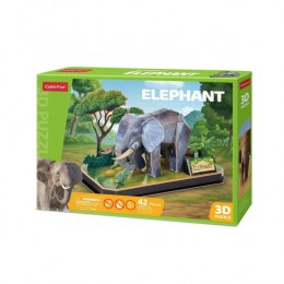 Puzzle 3D Zwierzęta - Słoń Cubic Fun
