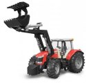 Traktor Massey Ferguson 7600 z ladowaczem BRUDER