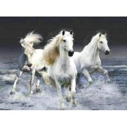 Diamentowa mozaika - Białe konie w morzu Norimpex
