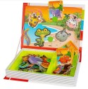 Układanka magnetyczna Puzzle Zwierzyniec Smily Play