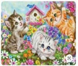 Diamentowa mozaika - Trzy wesołe kotki Norimpex