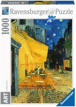 Puzzle 1000 elementów Art Collection Taras kawiarni w nocy Ravensburger Polska