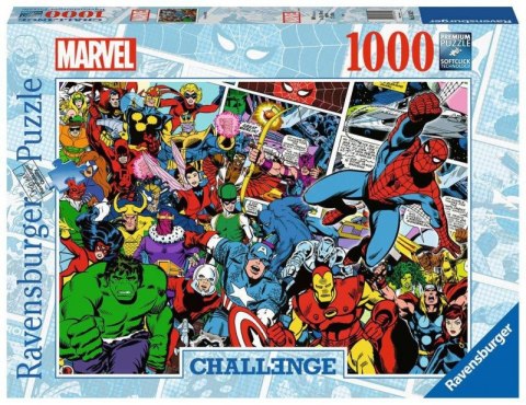 Puzzle 1000 elementów Challange Marvel Ravensburger Polska