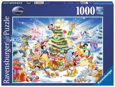 Puzzle 1000 elementów Disney Boże Narodzenie Ravensburger Polska