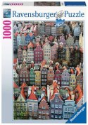 Puzzle 1000 elementów Polskie Miasto Gdańsk Ravensburger Polska