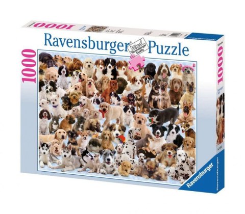 Puzzle 1000 elementów Psy Ravensburger Polska