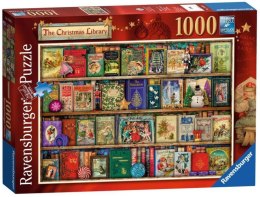 Puzzle 1000 elementów Świąteczna biblioteczka Ravensburger Polska