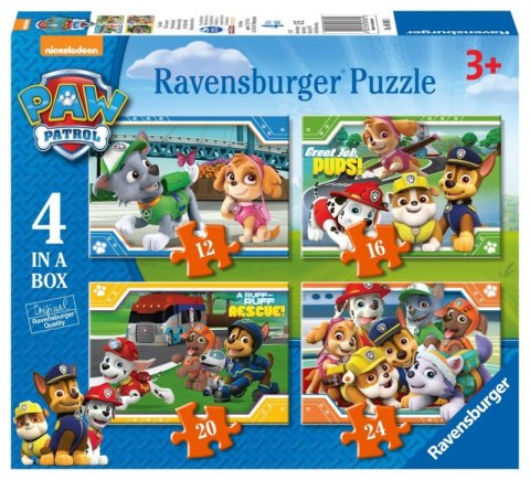 Puzzle 4w1 Drużyna Psi Patrol Ravensburger Polska