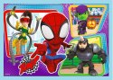 Puzzle 4w1 Ekipa Spidaya Spiderman Trefl