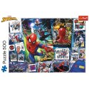 Puzzle 500 elementów Plakaty z superbohaterem Spiderman Trefl