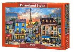 Puzzle 500 elementów Ulice Paryża Castor