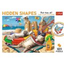 Puzzle Hidden Shapes Kocie wakacje Trefl