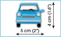 Klocki 72 elementów Trabant 601 Cobi Klocki