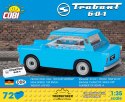 Klocki 72 elementów Trabant 601 Cobi Klocki