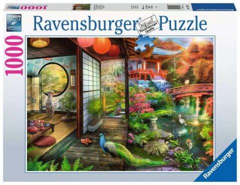 Puzzle 1000 elementów Japońska Herbaciarnia Ravensburger Polska