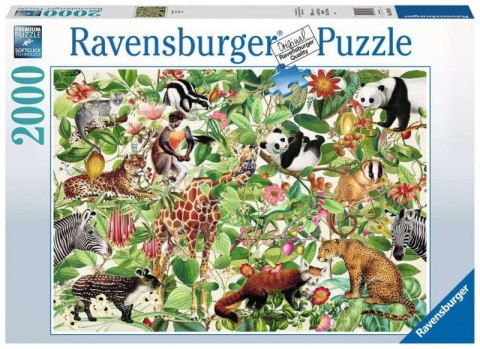 Puzzle 2000 elementów Dżungla Ravensburger Polska