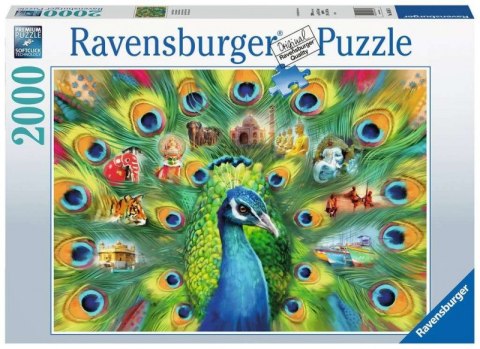 Puzzle 2000 elementów Pawia kraina Ravensburger Polska