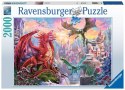 Puzzle 2000 elementów Smoki Ravensburger Polska