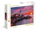 Puzzle 500 elementów Latarnia w Portland Clementoni