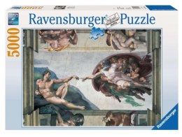 Puzzle 5000 elementów Michał Anioł Stworzenie Adama Ravensburger Polska