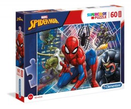 Puzzle 60 elementów Maxi Super Kolor - Spider-Man Clementoni