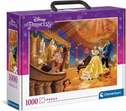 Puzzle 1000 elementów Brief Case Księżniczki Disneya Clementoni