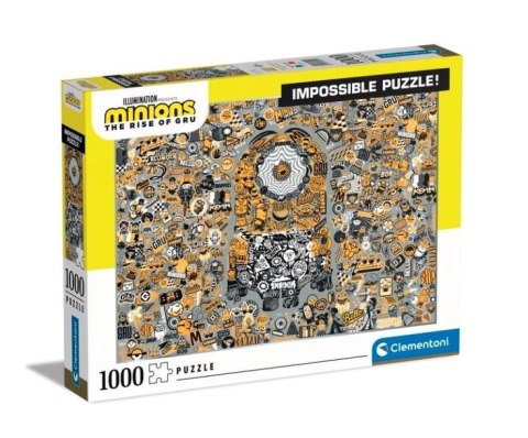 Puzzle 1000 elementów Impossible Minions 2 Clementoni