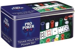 Gra Pro Poker Texas Holde'em set puszka Tactic