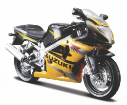 Model Motocykl Suzuki GSX-R600 z podstawką 1/18 Maisto