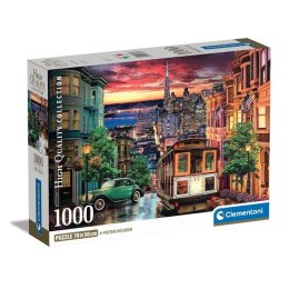 Puzzle Compact San Francisco 1000 elementów Clementoni