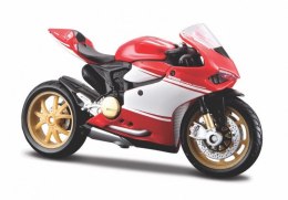Model metalowy Motocykl Ducati 1199 Superleggera 1/18 z podstawką Maisto