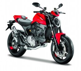 Model metalowy Motocykl Ducati Monster 2021 1/18 z podstawką Maisto