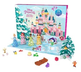Kalendarz adwentowy księżniczki Disney Princess Mattel
