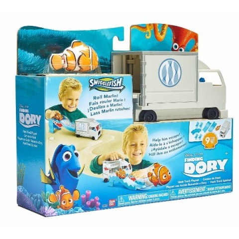 Swigglefish zestaw z samochodem Gdzie jest Dory Bandai Import