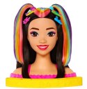 Barbie Głowa do stylizacji Neonowa Mattel