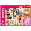 Puzzle 100 elementów Glitter Brokatowa Barbie Trefl