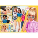 Puzzle 100 elementów Glitter Brokatowa Barbie Trefl