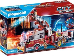 Zestaw figurek City Action 70935 Wóz strażacki: US Tower Ladder Playmobil