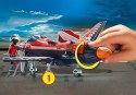 Zestaw figurek Stunt Show 70832 Lotniczy pokaz kaskaderski: Odrzutowiec "Orzeł" Playmobil