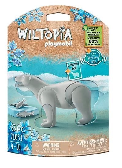 Zestaw figurek Wiltopia 71053 Niedźwiedź polarny Playmobil