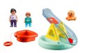 Zestaw z figurkami 1.2.3 70635 AQUA Pływająca wyspa ze zjeżdżalnią Playmobil