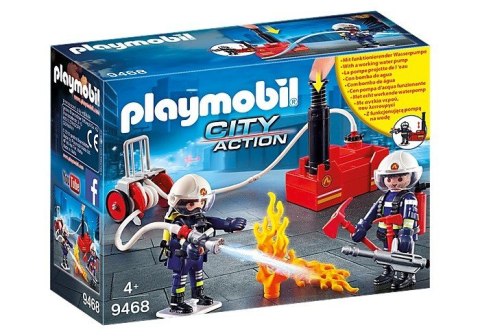 Zestaw z figurkami City Action 9468 Strażacy z gaśnicą Playmobil
